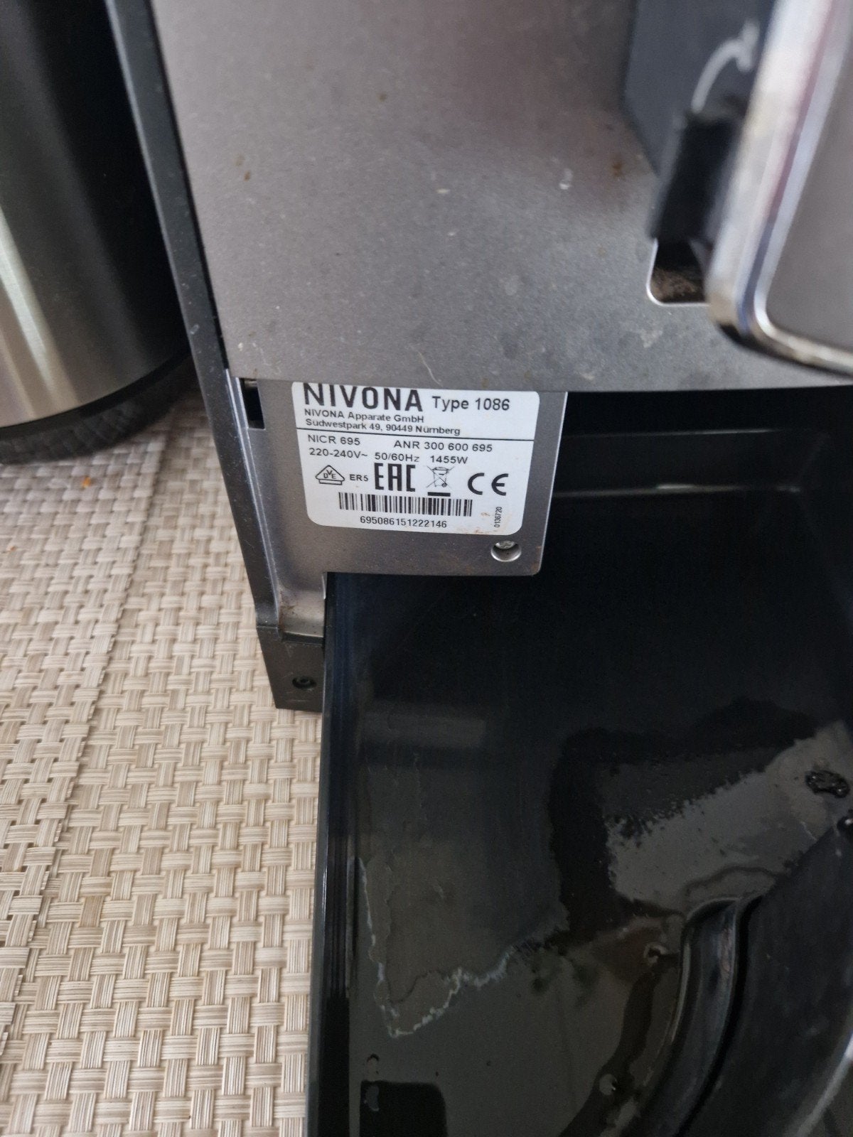 Nivona 695, Witgoed en Apparatuur, Ophalen, Koffiemachine