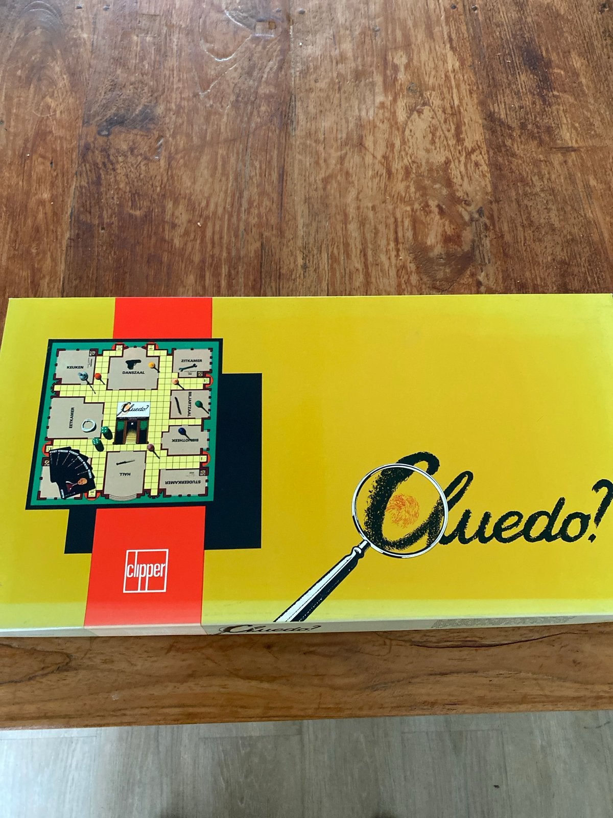 Cluedo Bordspel - Klassiek Detective Spel, Drie of vier spelers, Ophalen, Gebruikt