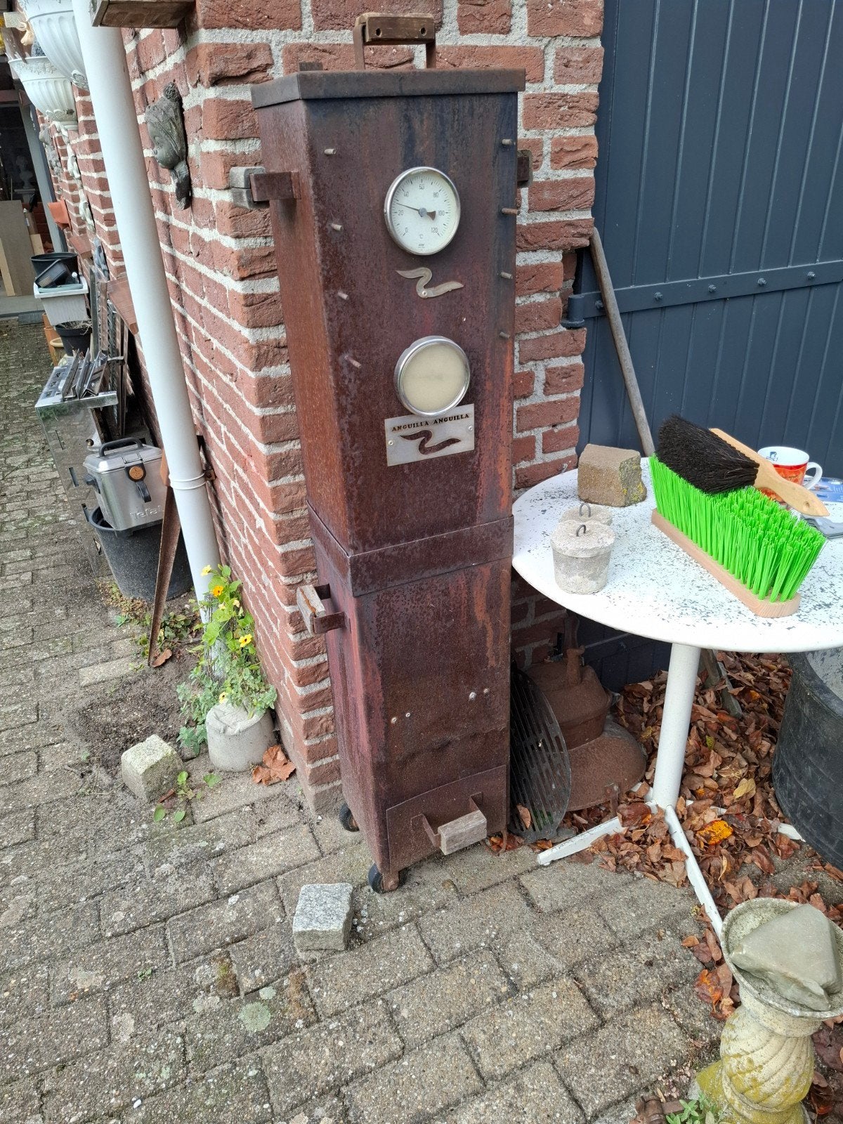 Ambachtelijke rookoven - Perfect voor roken van vis/vlees, Ophalen, Gebruikt