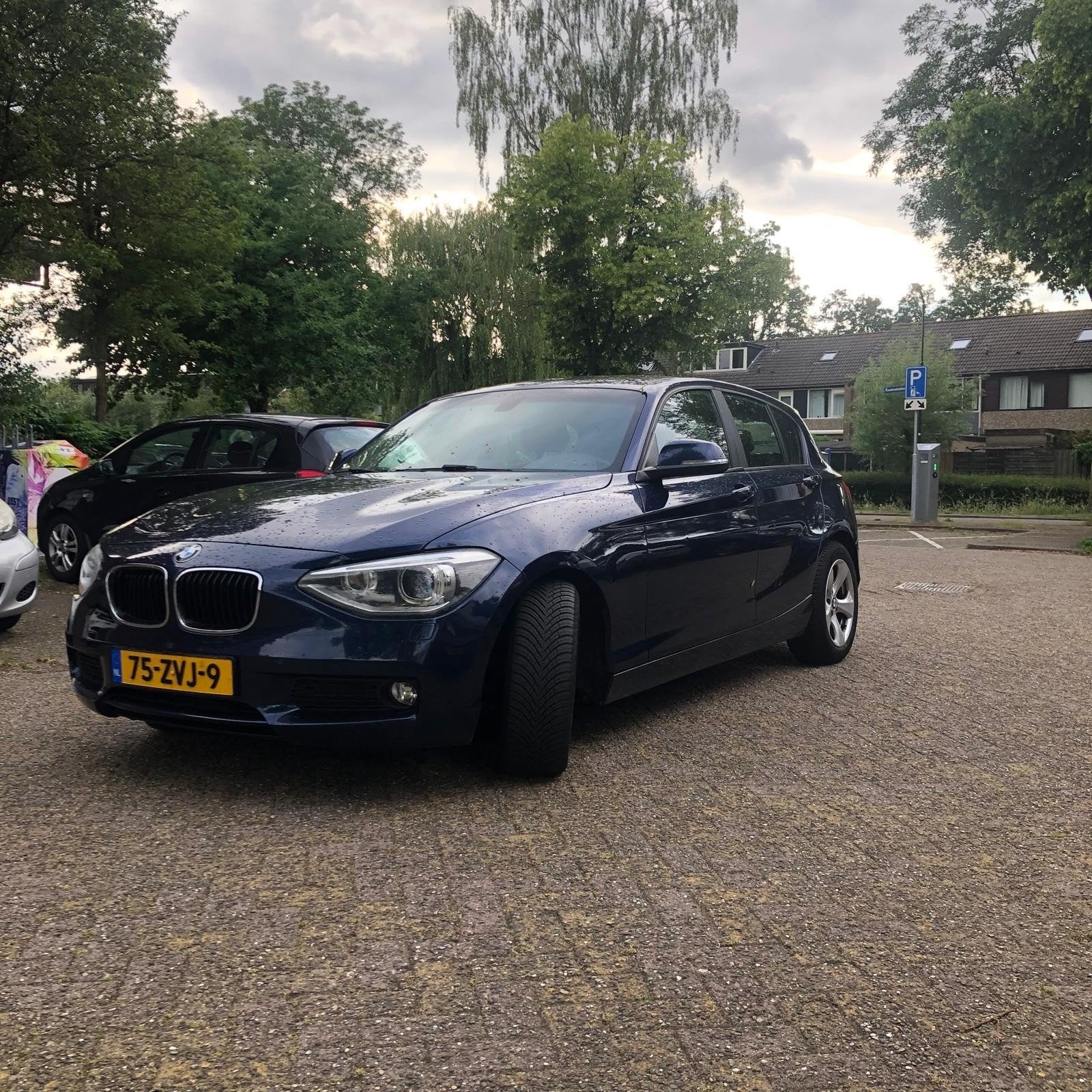 Bmw 1 serie 2013, Achterwielaandrijving, 4 cilinders, Leder, Particulier