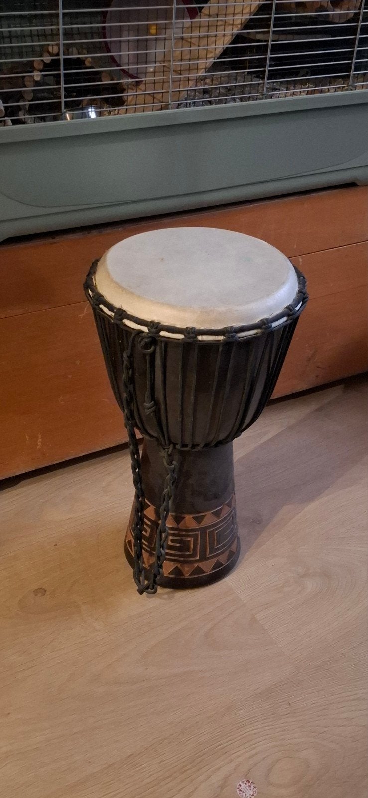 Djembe trommel - 50 cm hoog, 30 cm breed, Ophalen, Gebruikt, Overige merken