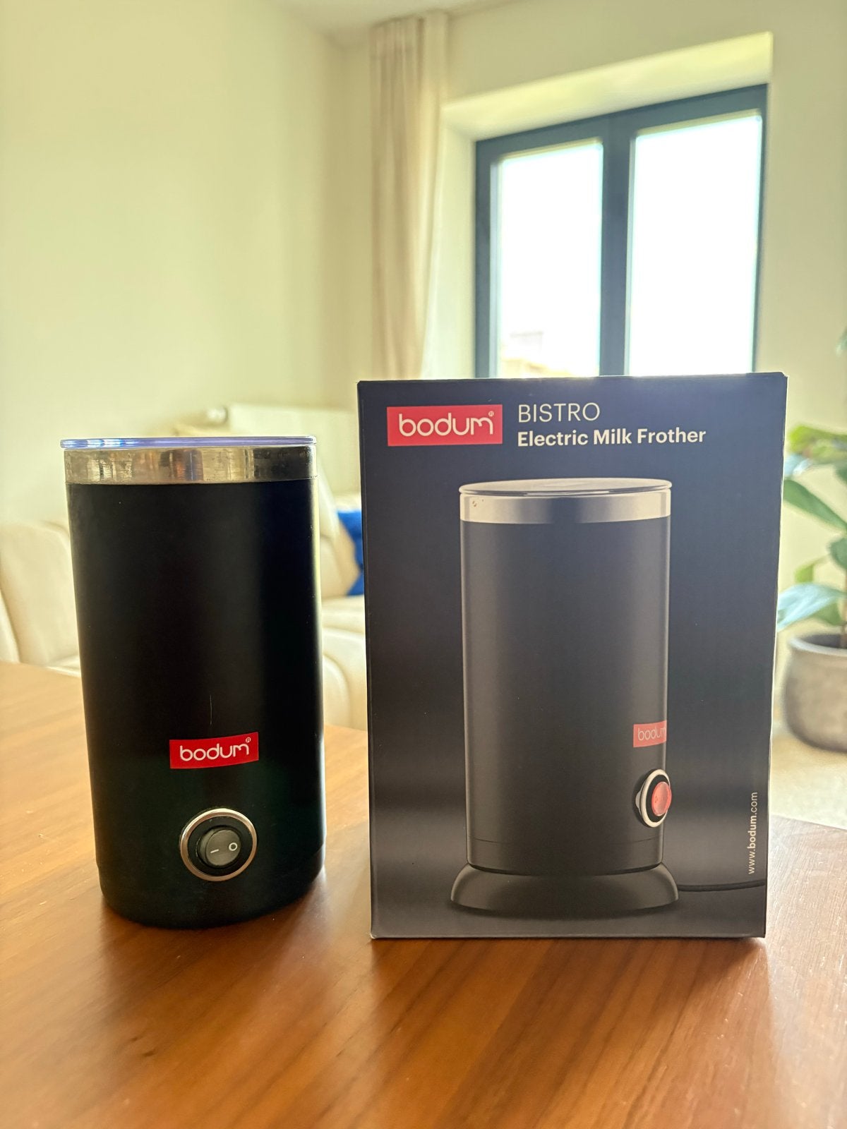 Bodum Bistro Elektrische Melkopschuimer - Zo goed als nieuw, Ophalen, Overige modellen, Overige typen, Zo goed als nieuw