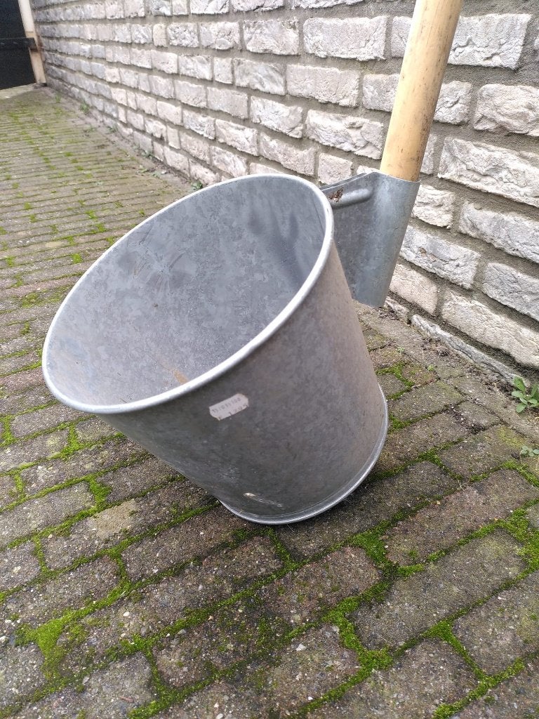 Zinken schepemmer met stok, Ophalen, Zo goed als nieuw, Overige typen