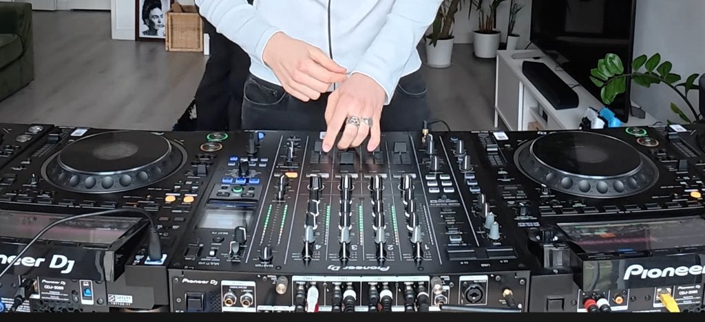2x CDJ 3000 + DJM-A9, Ophalen, Zo goed als nieuw, Dj-set, Pioneer