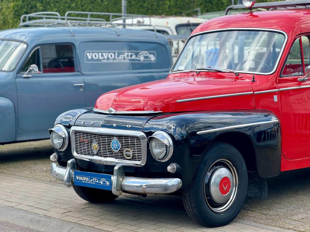 Volvo P210 Duett Brandweerwagen met roofrack en accessoires, Auto's, Gebruikt, Overige modellen, Origineel Nederlands, Bedrijf