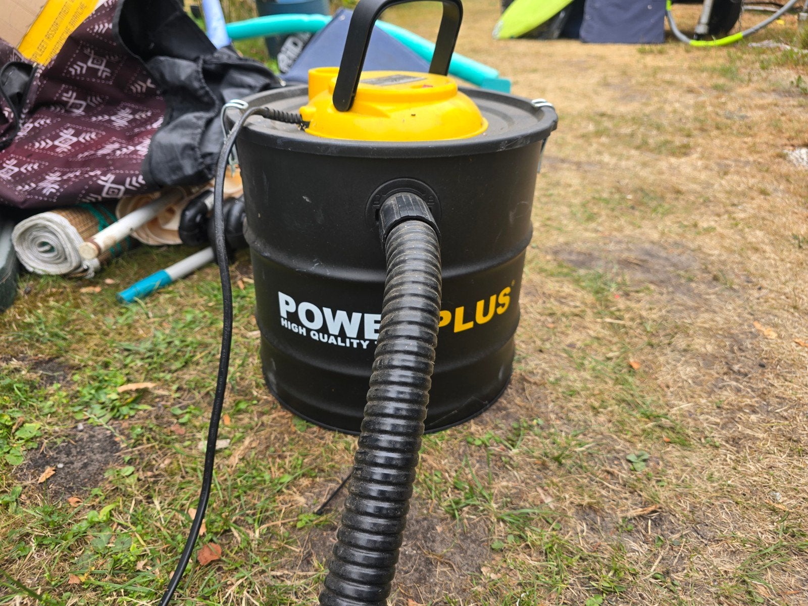Powerplus POWX3013 Aszuiger - 1600W, 20L, Witgoed en Apparatuur, Stofzuigers, Overige merken, Gebruikt, Ophalen of Verzenden, 1600 tot 2000 watt