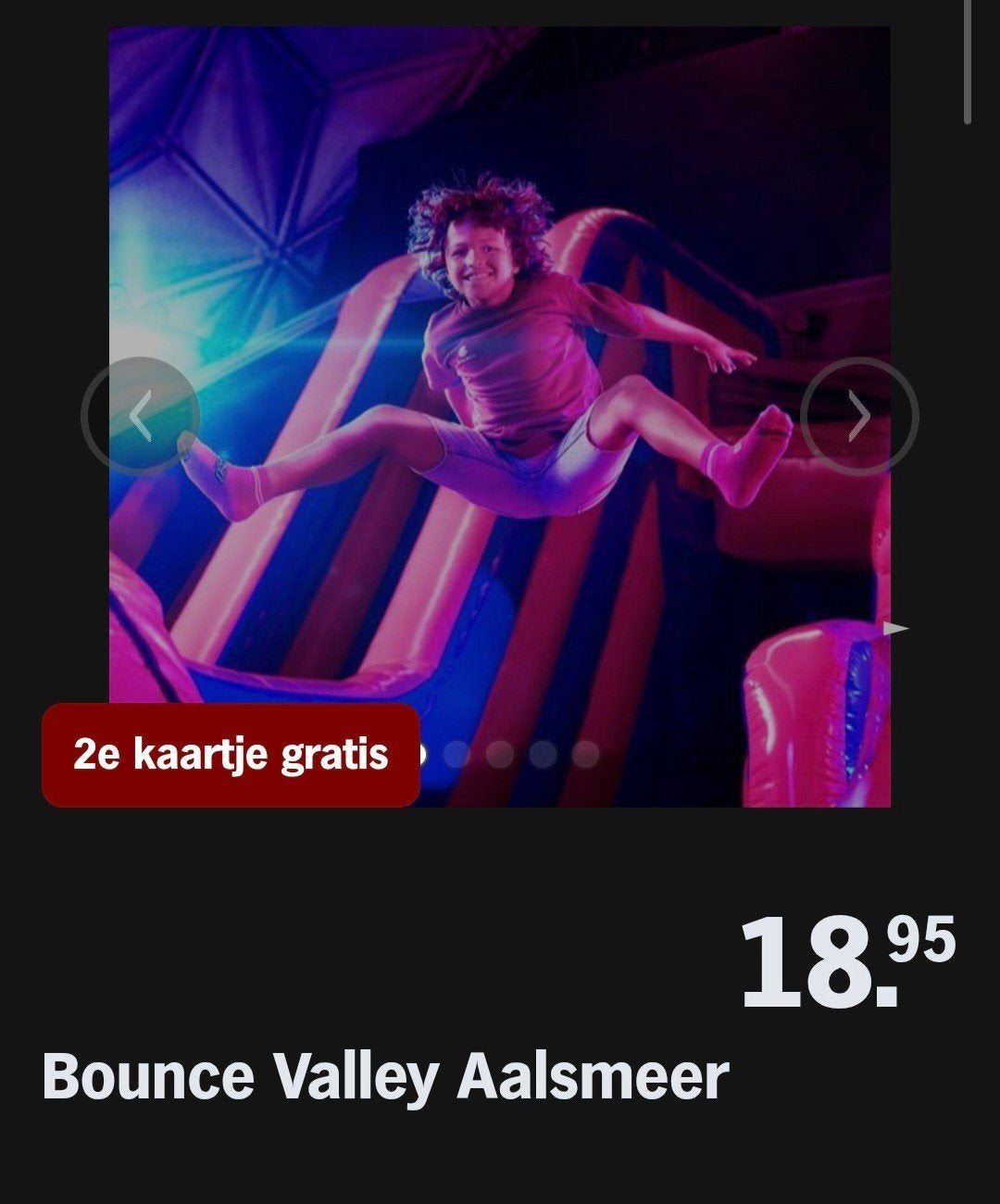 BOUNCE VALLEY AALSMEER ♡ 2e kaartje gratis (AH ACTIE), Overige soorten