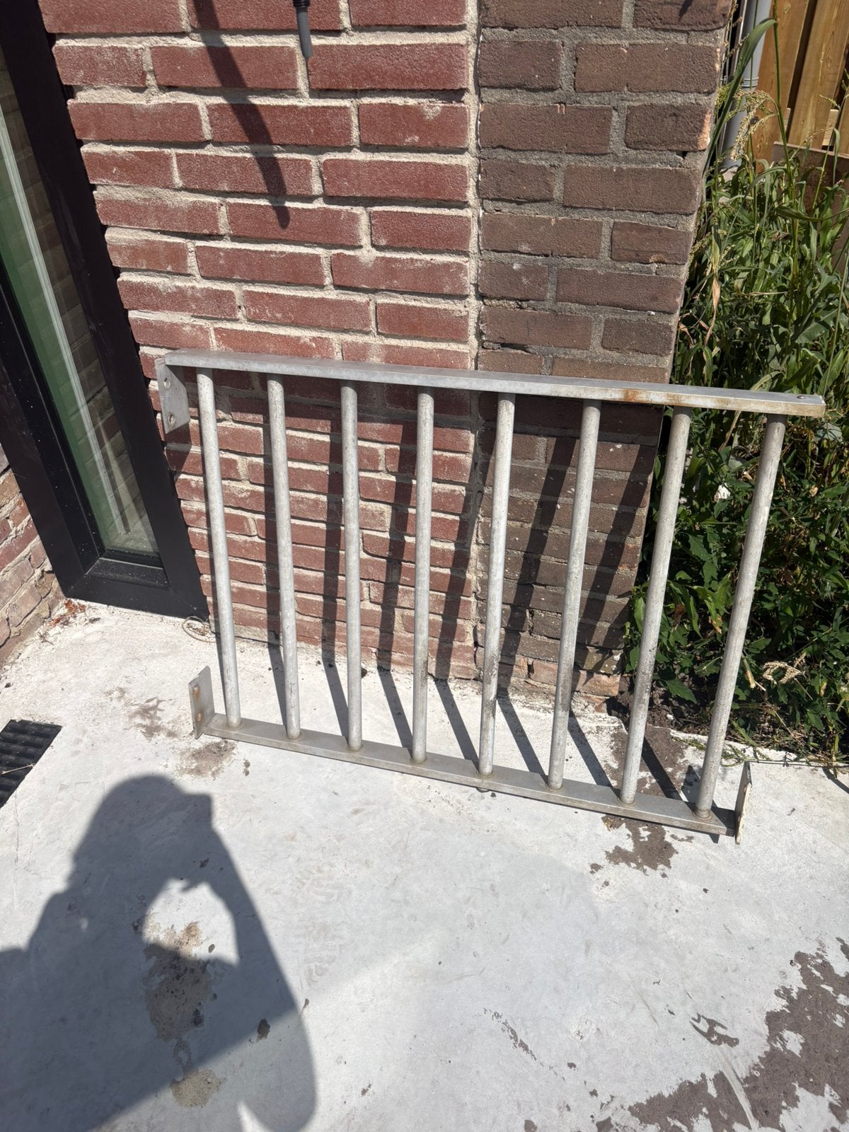 Gratis hek, Ophalen, Zo goed als nieuw, IJzer