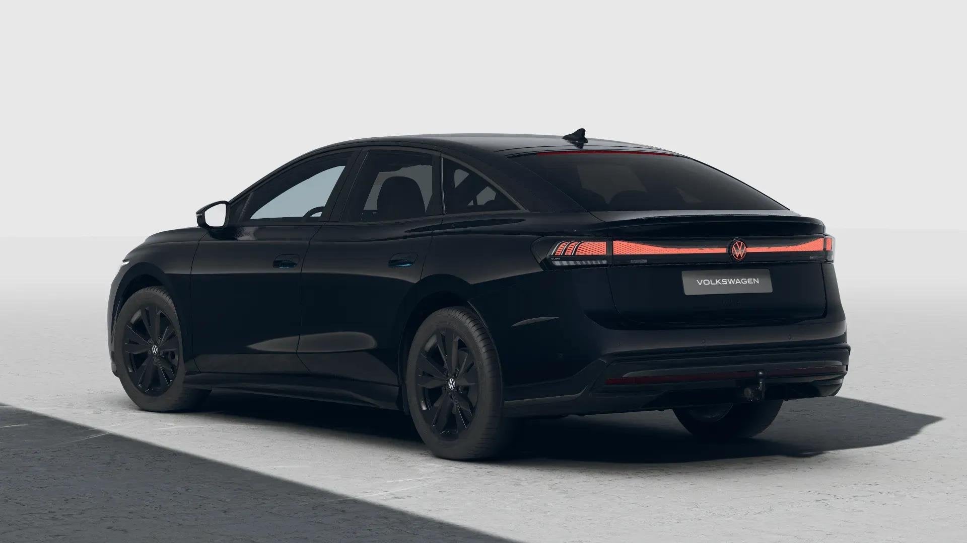 Volkswagen ID.7 286pk Limited Edition Plus 77 kWh | Trekhaak, Auto's, Automaat, 12 maanden, Zwart, Zwart