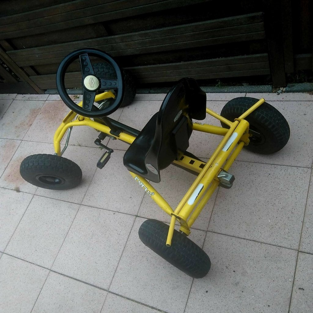 Mooie Bergskelter met 2 zitjes, Kinderen en Baby's, Ophalen, Zo goed als nieuw, Berg, Duozit