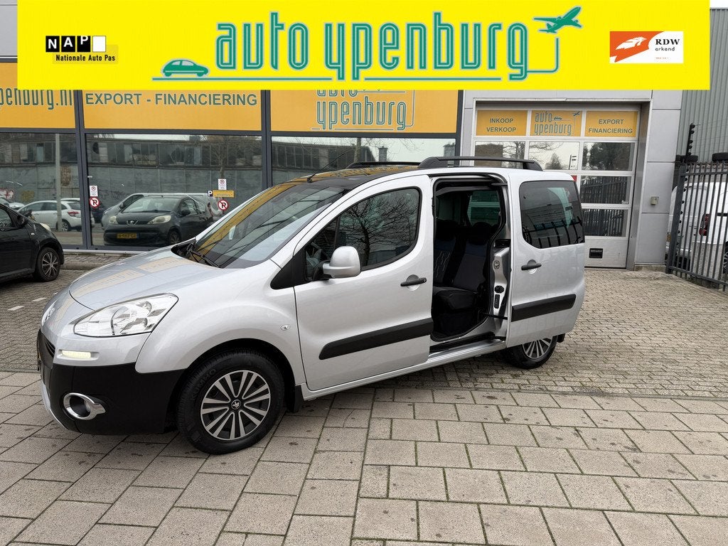 Peugeot Partner Tepee 1.6 VTi Access * 155.484 Km * Glasdake, Voorwielaandrijving, Euro 5, Gebruikt, 1295 kg
