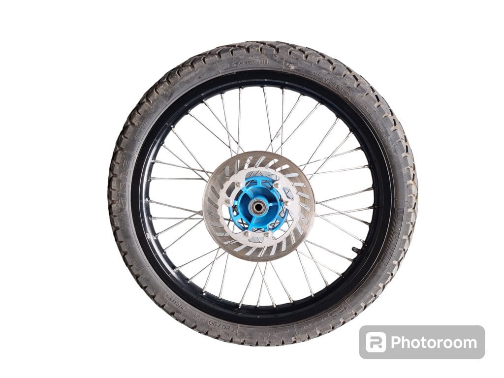 Voorband voorvelg origineel Yamaha DT50 R, Fietsen en Brommers, Gebruikt, Yamaha, Ophalen of Verzenden, Yamaha
