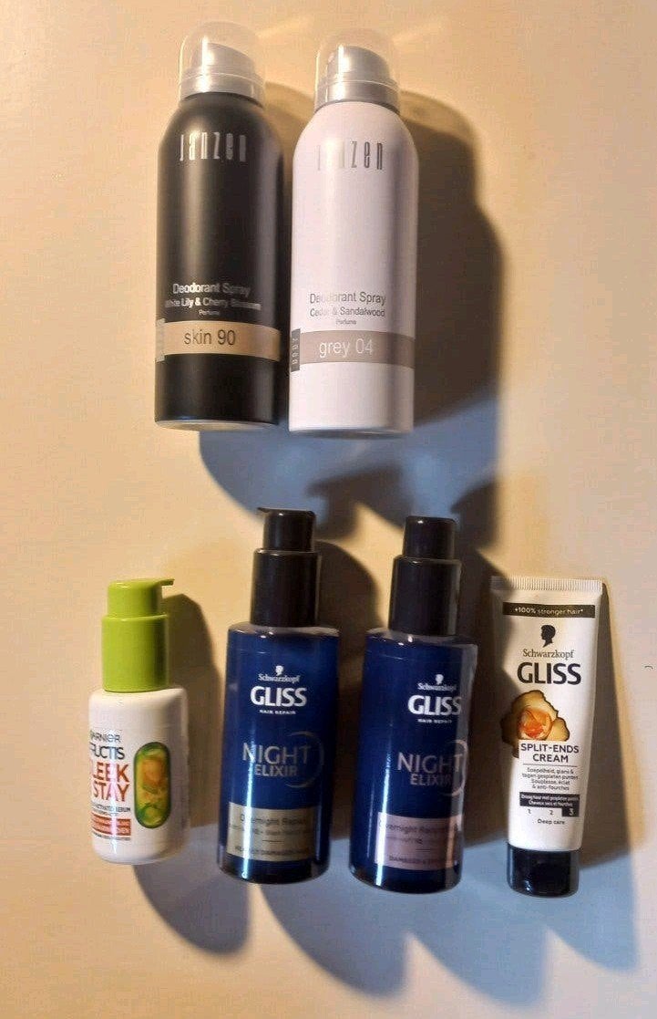 Haarverzorging & Deodorants: Garnier, Gliss, Janzen pakket, Ophalen of Verzenden, Gebruikt, Haarverzorger of -hersteller