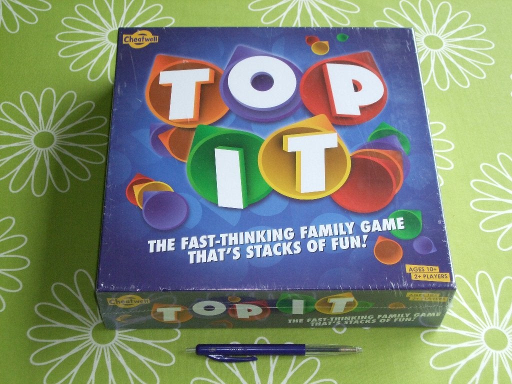 Nieuw in seal: Top it - Engelstalig partyspel, Vijf spelers of meer, Ophalen of Verzenden, Nieuw