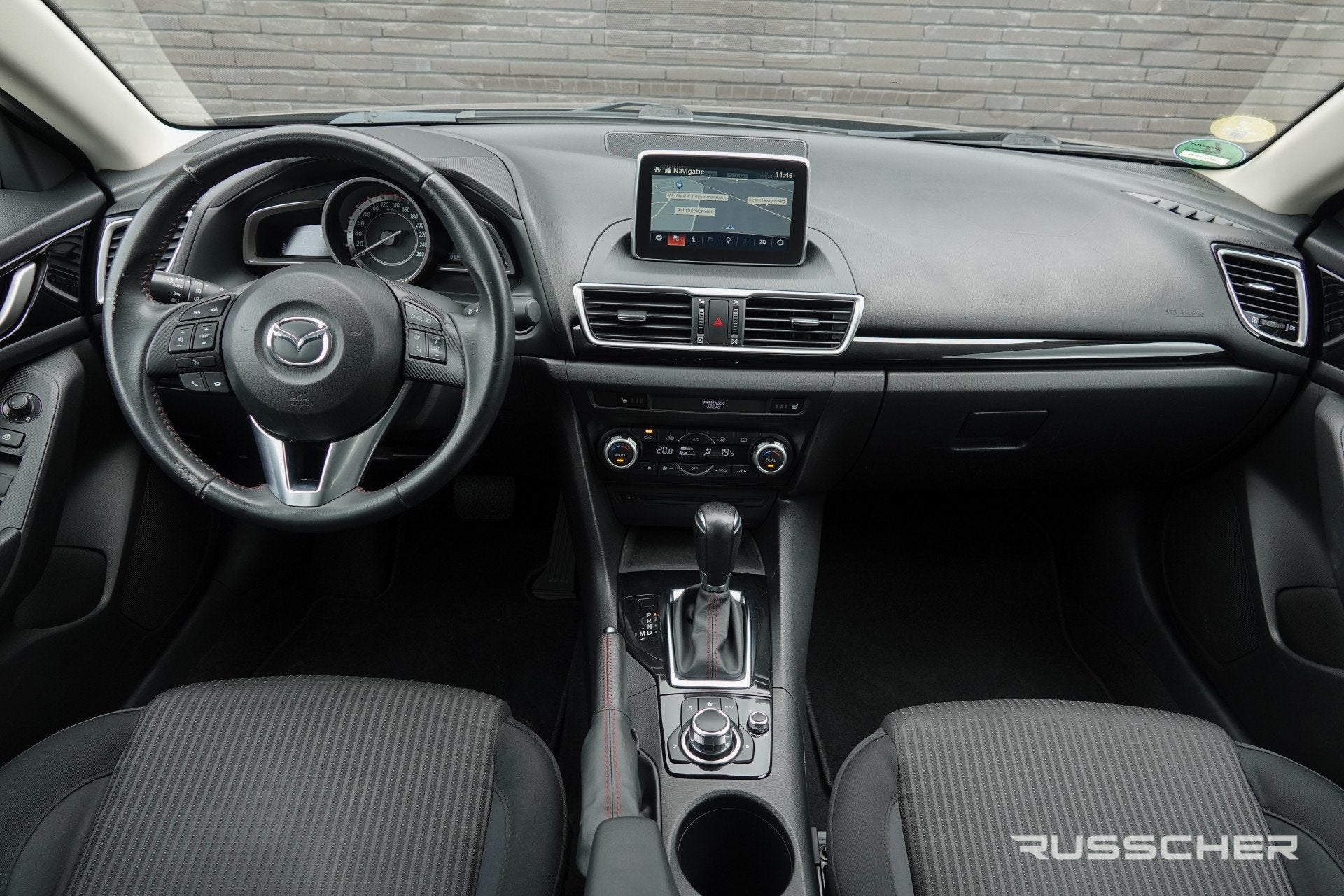 Mazda 3 2.2D TS+ 150Pk Aut. | SkyActive | Cruise Control | 1, Stof, Gebruikt, 4 cilinders, 150 pk