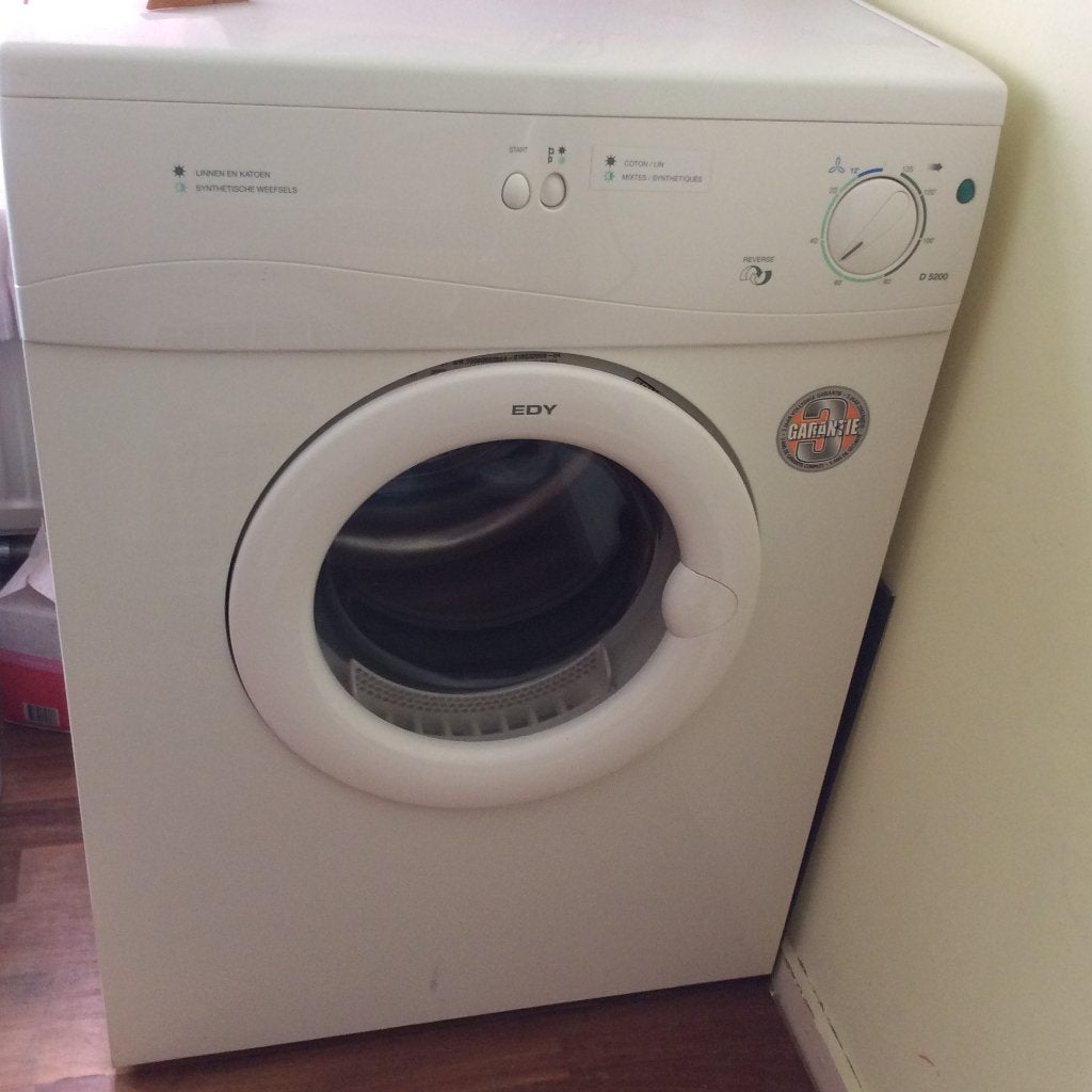wasdroger, Witgoed en Apparatuur, Wasdrogers, Ophalen, Gebruikt, Luchtafvoer, 4 tot 6 kg