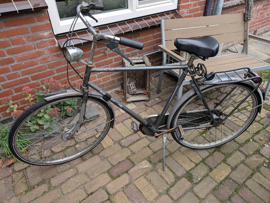 Gratis, stations of stap barrel, Gebruikt, Versnellingen, 56 cm of meer, Trommelrem