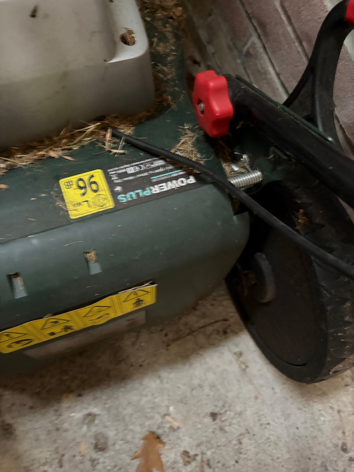 POWERPLUS PRO elektrische grasmaaier, Tuin en Terras, Grasmaaiers, Ophalen, Cirkelmaaier, Gebruikt, Elektrische grasmaaier