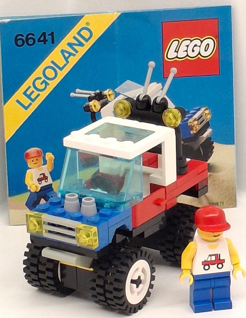 Lego - Legoland - 6641 - 4-Wheelin' Truck - compleet, Gebruikt, Lego, Ophalen of Verzenden, Compleet