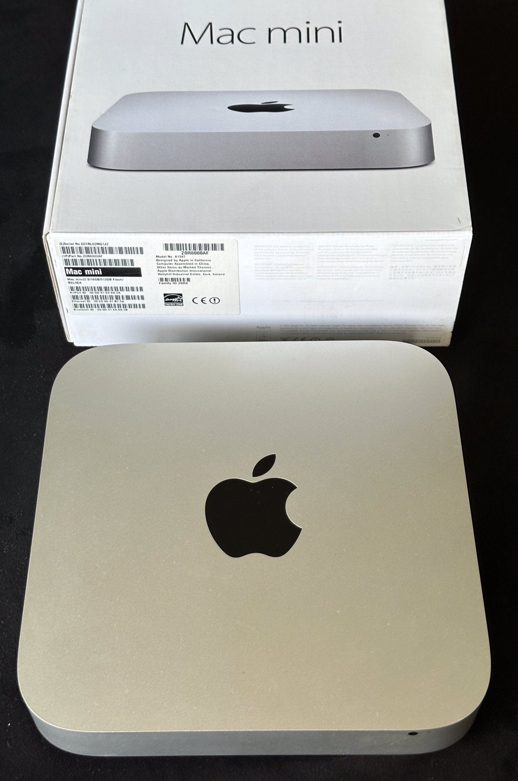 Mac mini 7,1 model A1347/EMC2840, Computers en Software, Apple Desktops, Ophalen of Verzenden, Zo goed als nieuw, Mac Mini, 2 tot 3 Ghz