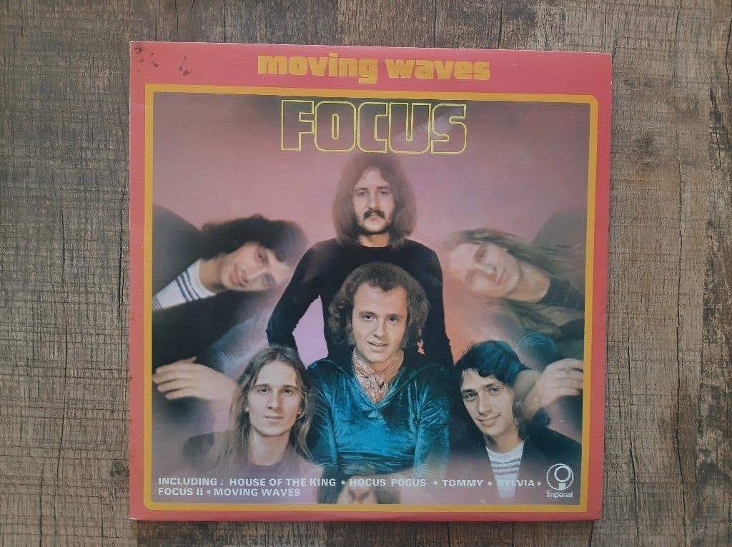 Dubbellp Focus / Moving waves (1972), Inclusief binnenhoes, Ophalen of Verzenden, Gebruikt, 12 inch