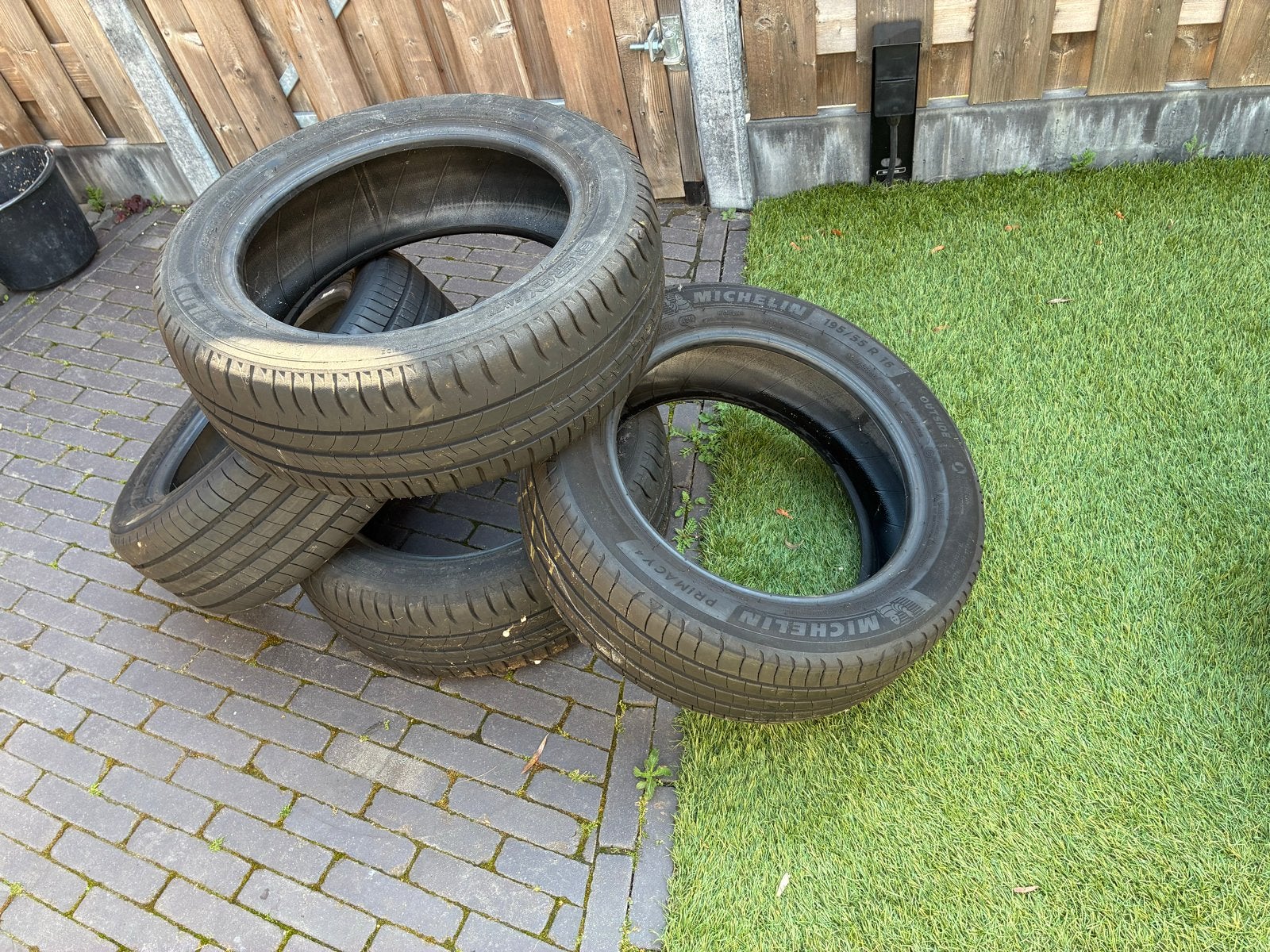 Michelin Primacy Zomerbanden - Gebruikt 195/55 R16, Auto-onderdelen, Banden en Velgen, Ophalen, Gebruikt, Overige, Overige maten