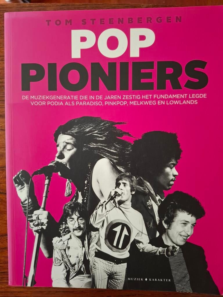 Tom Steenbergen - Poppioniers, Boeken, Muziek, Zo goed als nieuw, Artiest, Ophalen of Verzenden