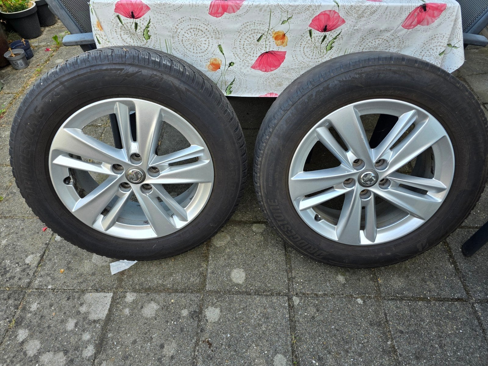 2x 17 inch velgen voor Opel Grandland/Insignia, Auto-onderdelen, Banden en Velgen, Ophalen, Velg(en), 17 inch, Personenwagen