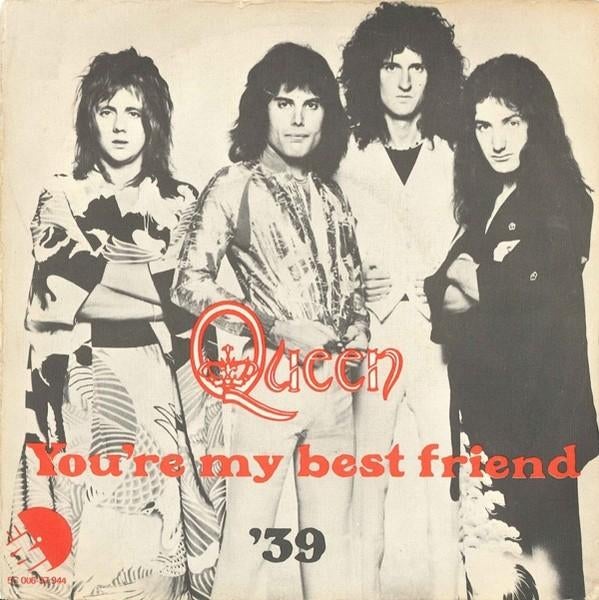 Top 2000 Single (1976) QUEEN - You're my Best Friend, Gebruikt, 7 inch, Single, Ophalen of Verzenden