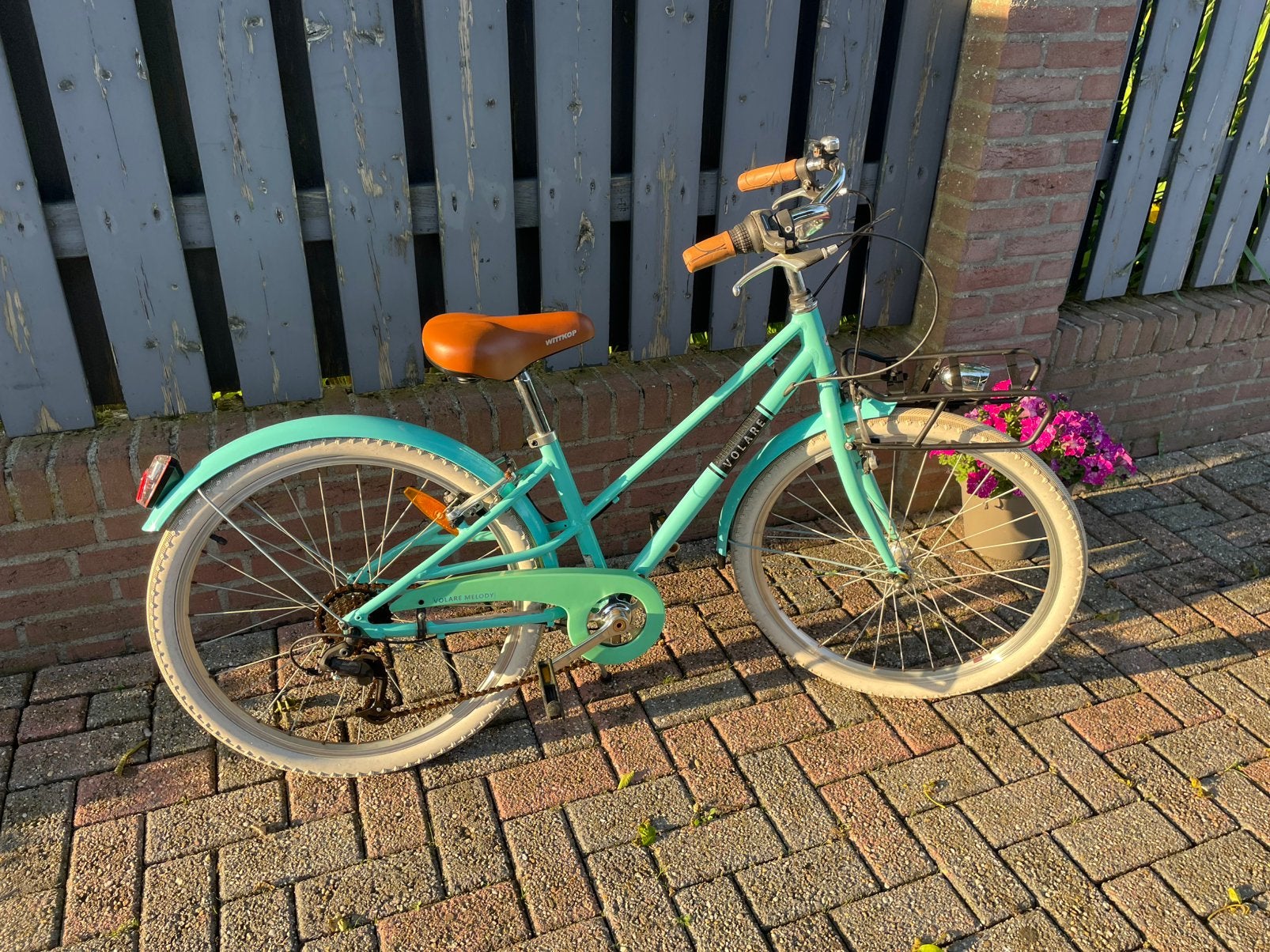VOLARE MELODY meisjesfiets 24 inch, Ophalen, 24 inch, Velgrem, Versnellingen