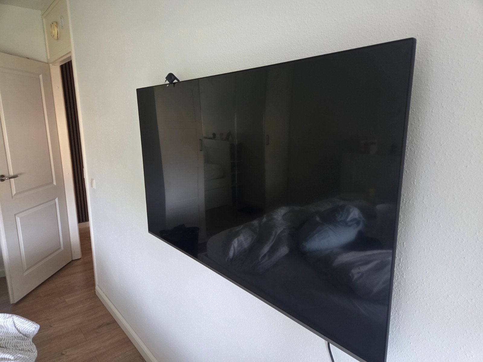 Samsung TV 55 inch (defect) voor onderdelen, Ophalen, 50 Hz, Samsung, 100 cm of meer