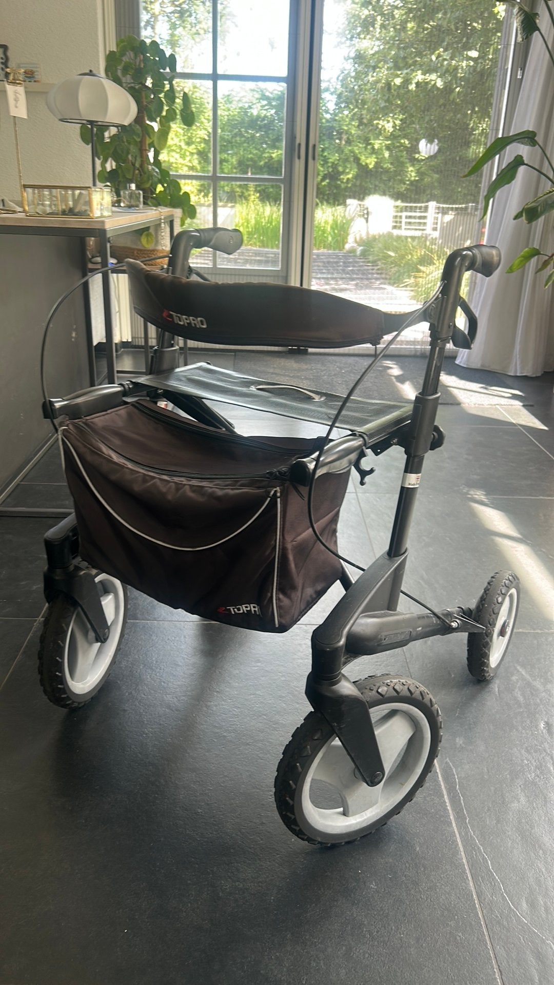 Topro ‘lichtgewicht’ rollator, Diversen, Rollators, Verzenden, Lichtgewicht, Zo goed als nieuw