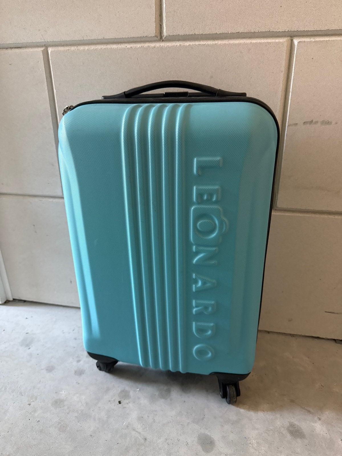 Klein Leonardo koffertje - ideaal voor handbagage, Ophalen, Gebruikt, Hard kunststof, Minder dan 50 cm