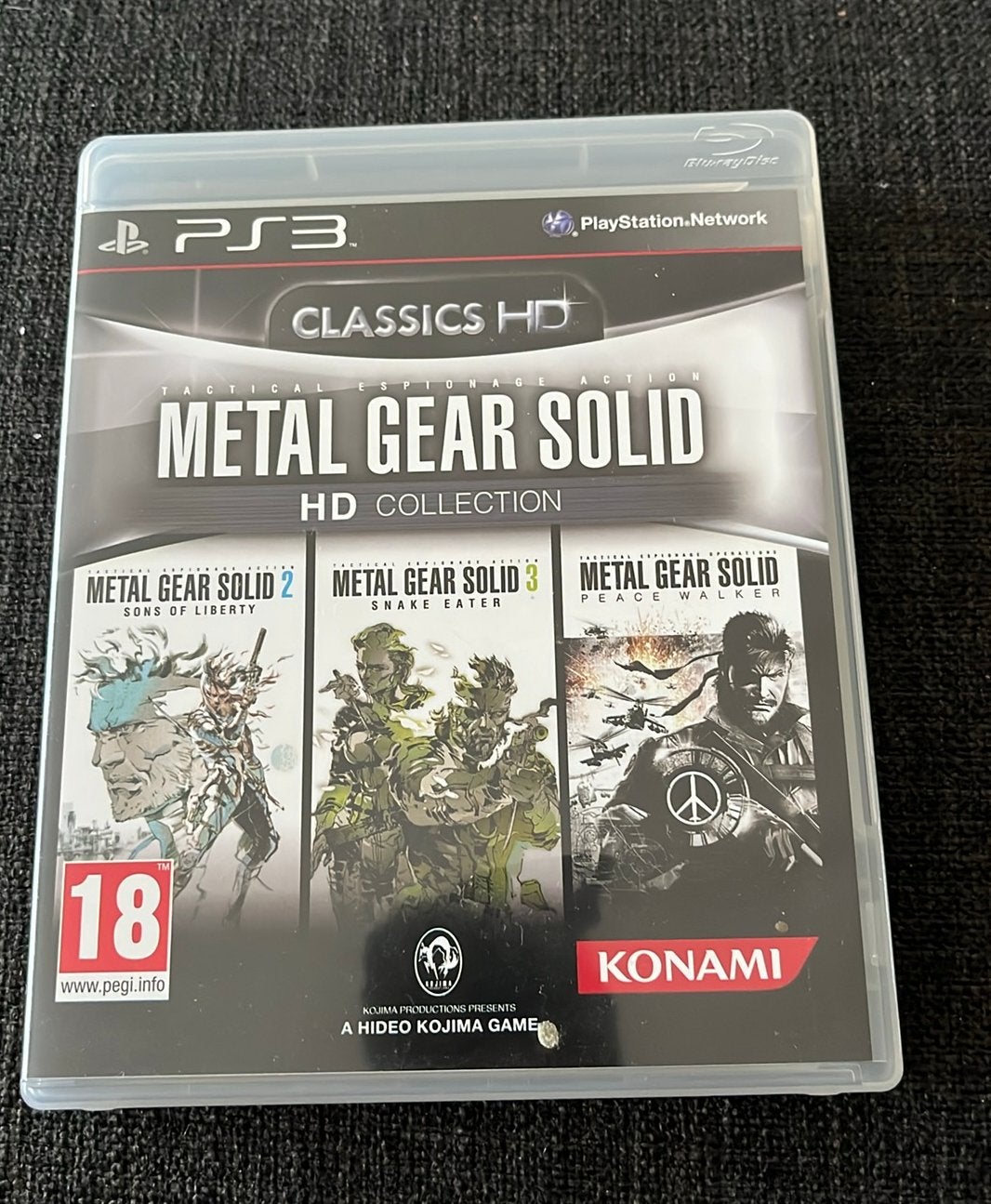 Metal Gear Solid HD Collection PS3 Playstation 3, Avontuur en Actie, Vanaf 18 jaar, 1 speler, Ophalen of Verzenden