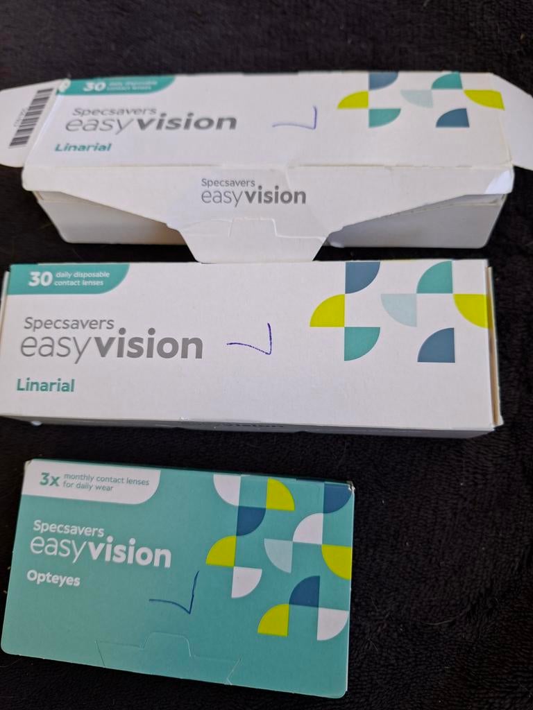 Specsavers Easyvision Linarial daglenzen, Sieraden, Tassen en Uiterlijk, Uiterlijk | Cosmetica en Make-up, Nieuw, Ogen, Ophalen