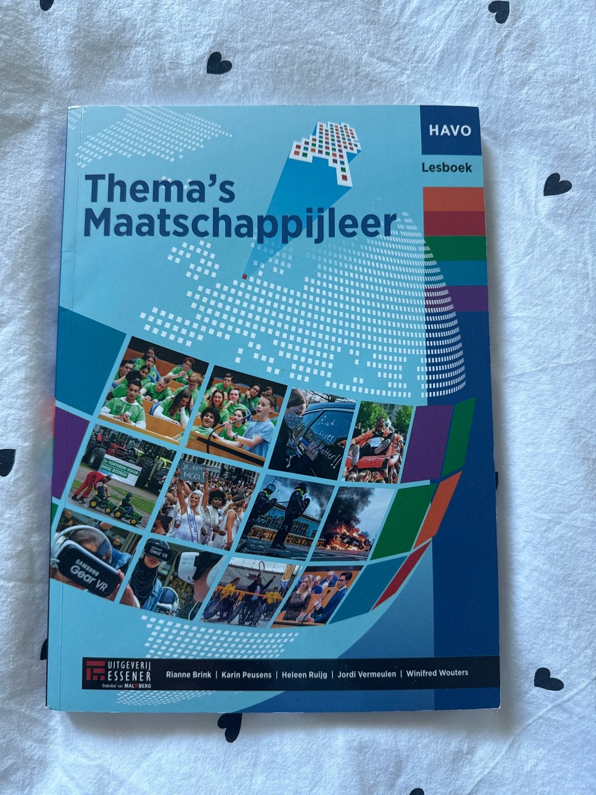 Thema's Maatschappijleer HAVO Lesboek, Ophalen of Verzenden, Zo goed als nieuw, HAVO, Maatschappijleer
