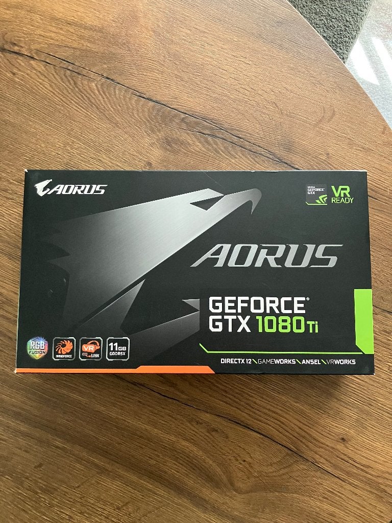NVIDIA GeForce GTX 1080 Ti Gigabyte AORUS 11GB videokaart, PCI-Express 3, Ophalen of Verzenden, HDMI, Nvidia