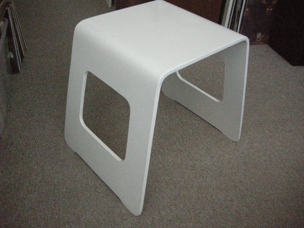 Krukje witte plywood hout Benjamin Ikea - zeer nette st., Ophalen, Gebruikt, Hout