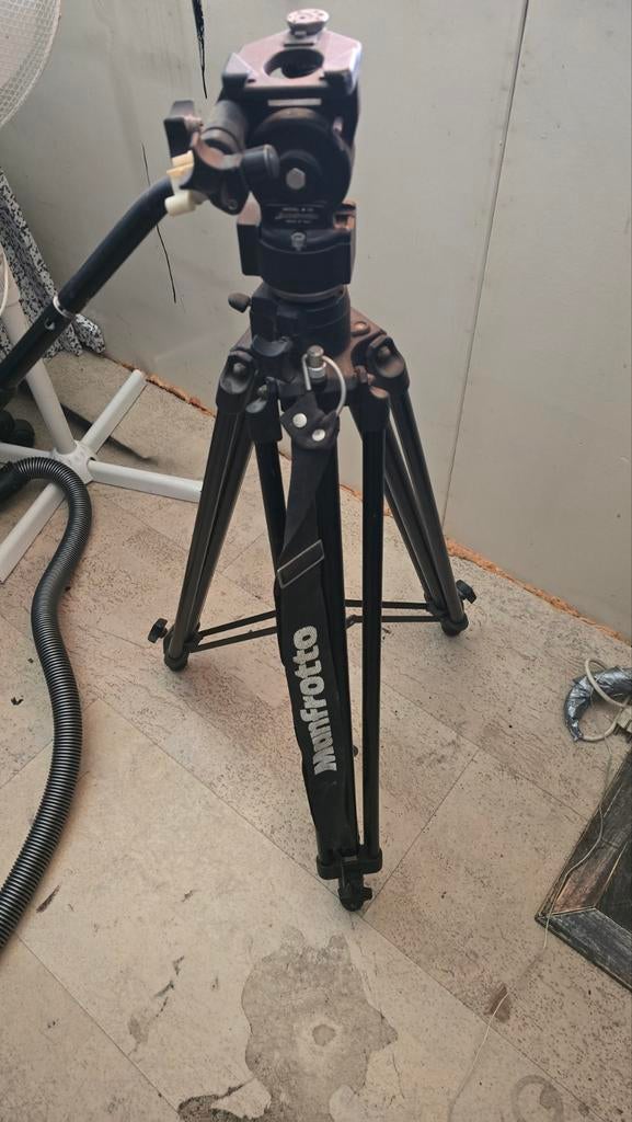 Manfrotto 028B Triman/tripod Statief, Ophalen of Verzenden, Driepoot
