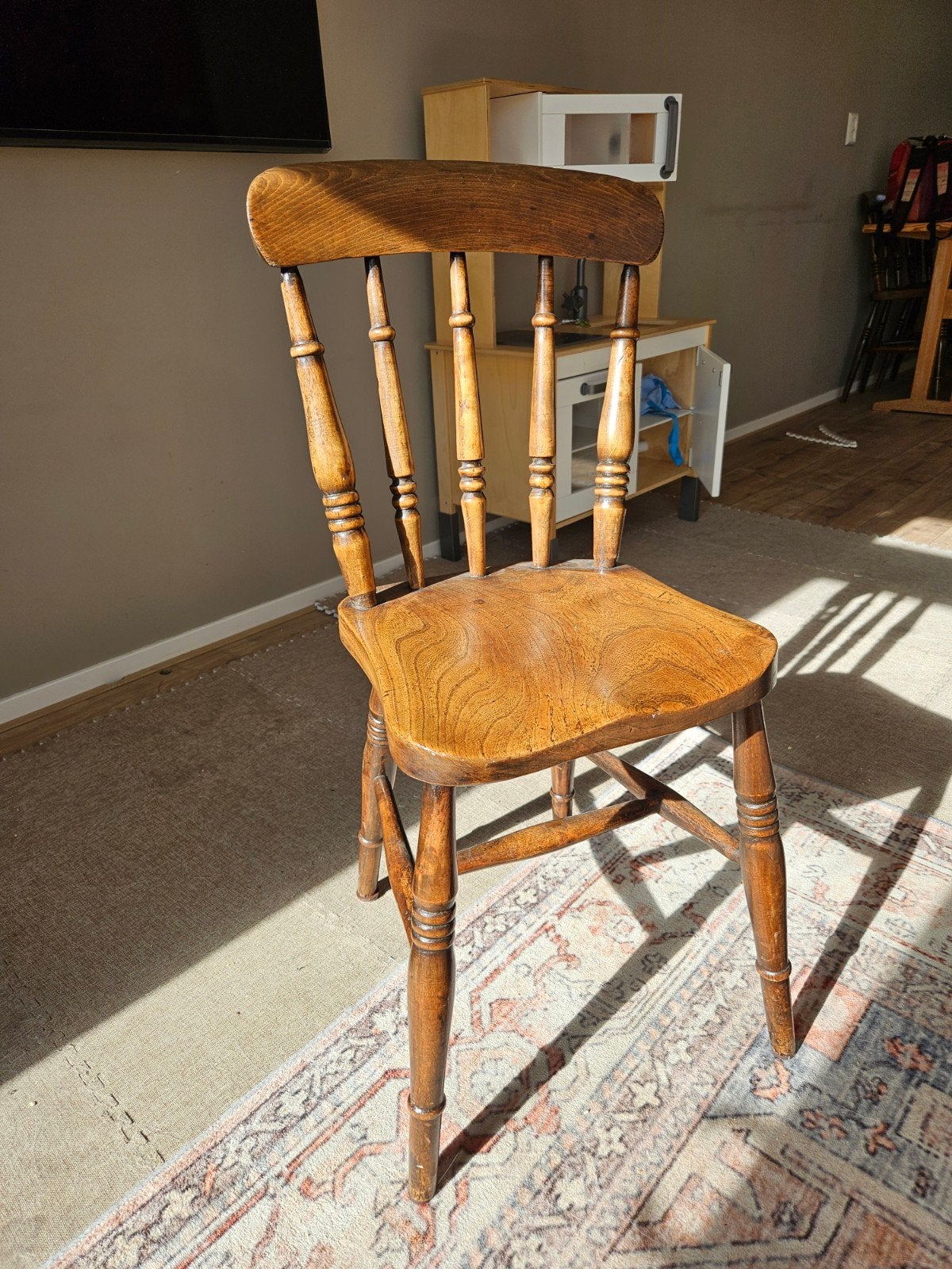Hardhouten Windsor stoelen - per stuk of set, Ophalen of Verzenden