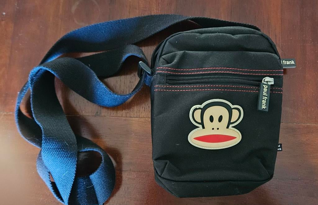 Paul Frank  schoudertasje NIEUW !, Sieraden, Tassen en Uiterlijk, Ophalen of Verzenden, Nieuw, Zwart, Overige merken