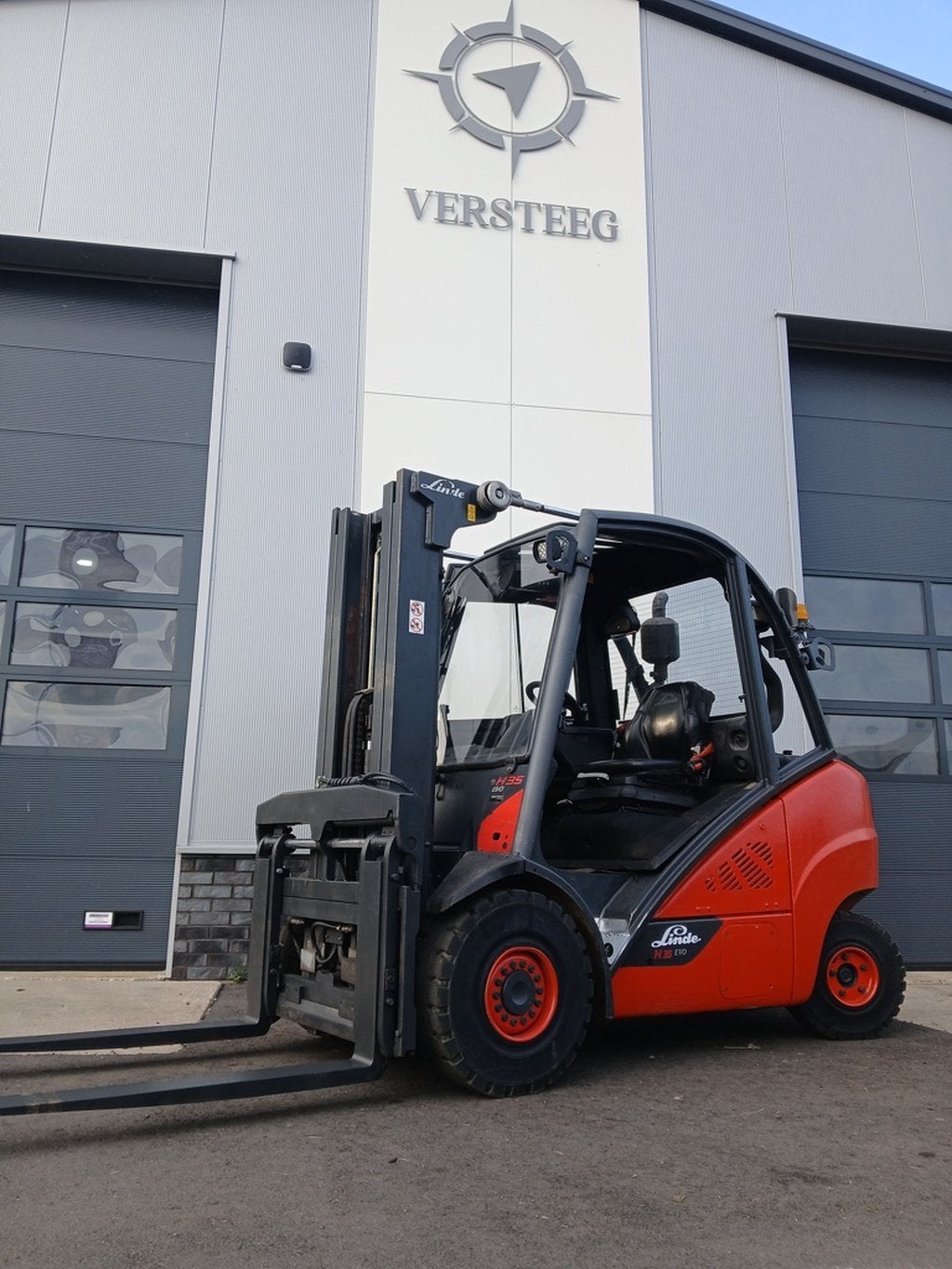 Linde H35-D Evo met vorkenversteller bj2019!, 3000 tot 4000 kg, Linde, Diesel, Heftruck