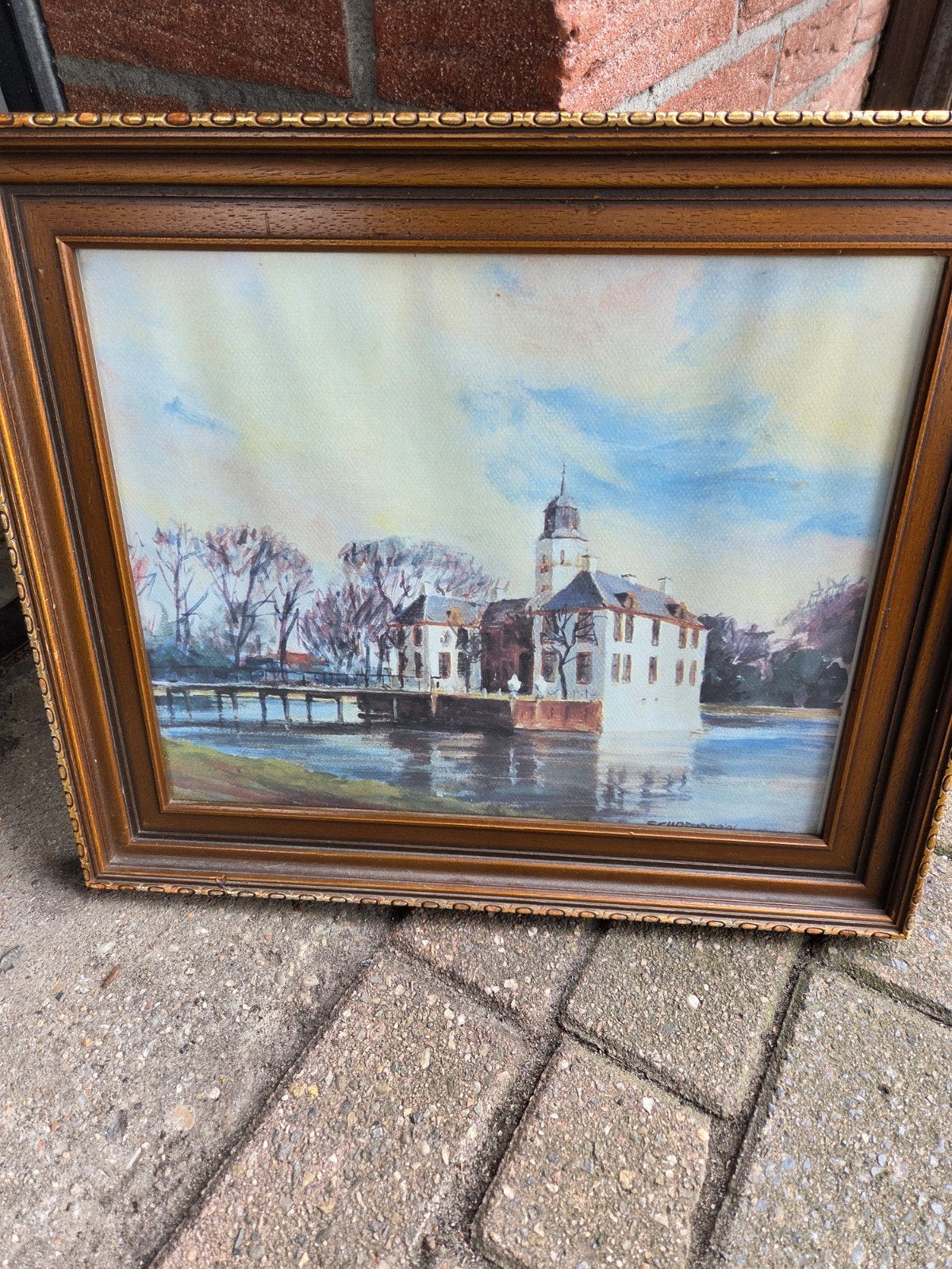mooi schilderij, Ophalen of Verzenden