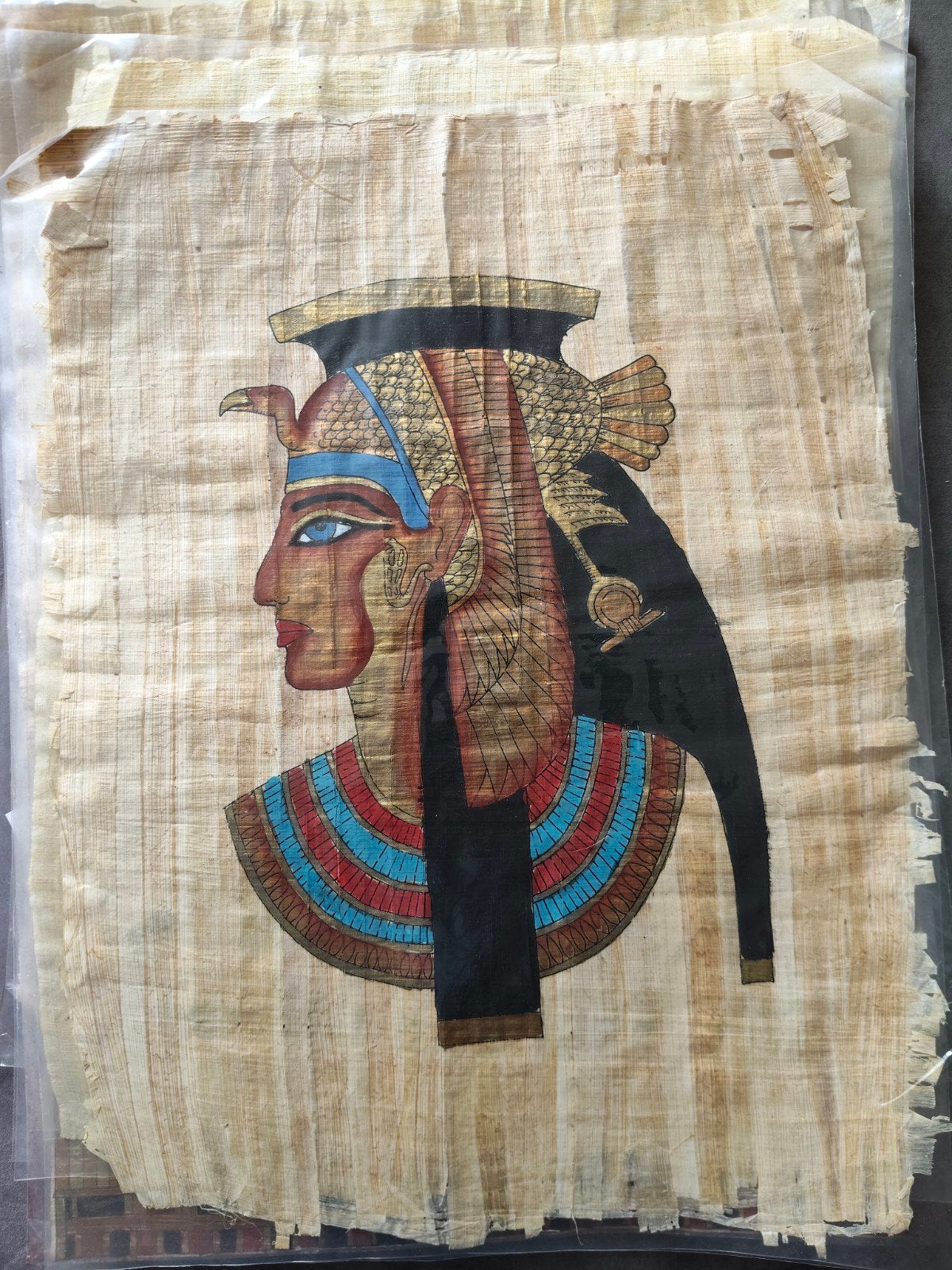 16 Originele Egypte Papyrus Schilderijen + Certificaat, Ophalen of Verzenden