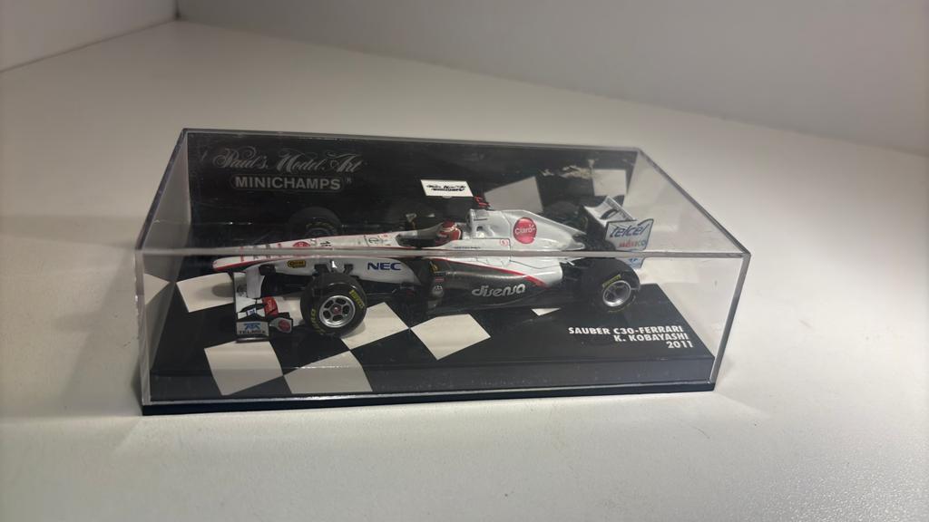 F1 sauber c30 ferrari k.kobayashi 2011 minichamps 1.43, Auto, Ophalen of Verzenden, MiniChamps, A