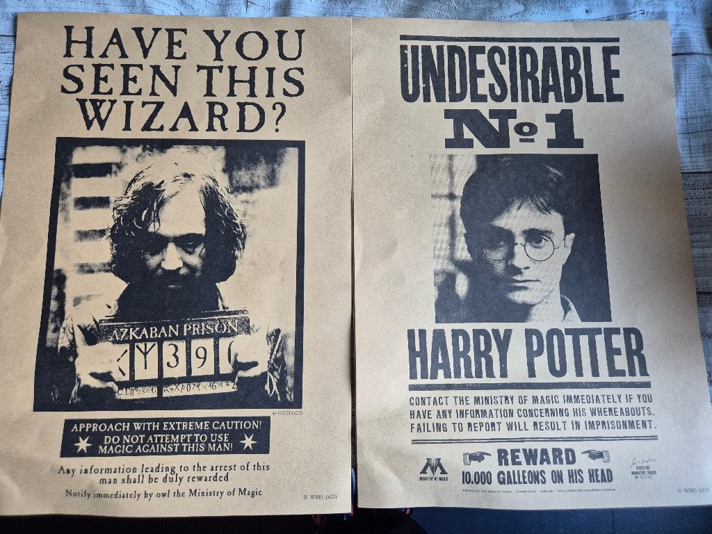 Harry potter versiering. Sirius zwarts. Kibbelaar. Sluipwegw, Ophalen, Zo goed als nieuw, Versiering