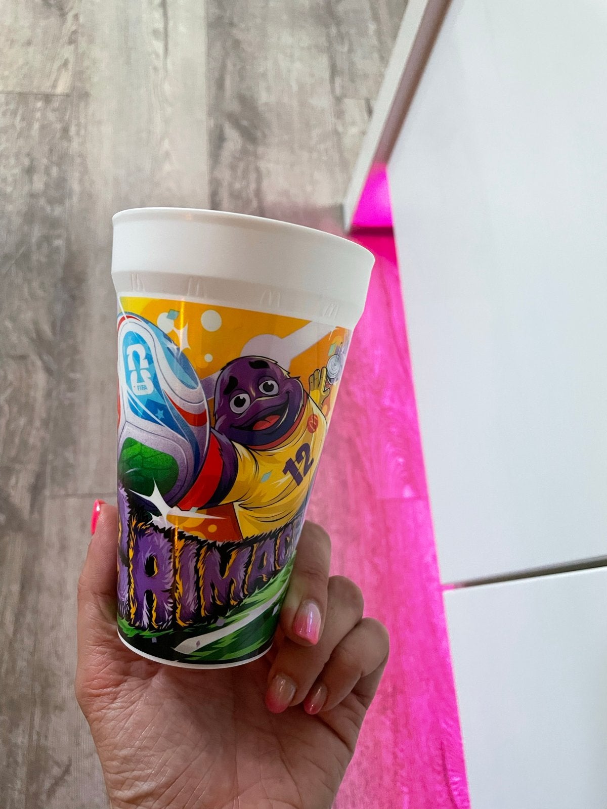 McDonald's Grimace WK beker -Limited Edition -mag ook ruilen, Ophalen of Verzenden, Nieuw