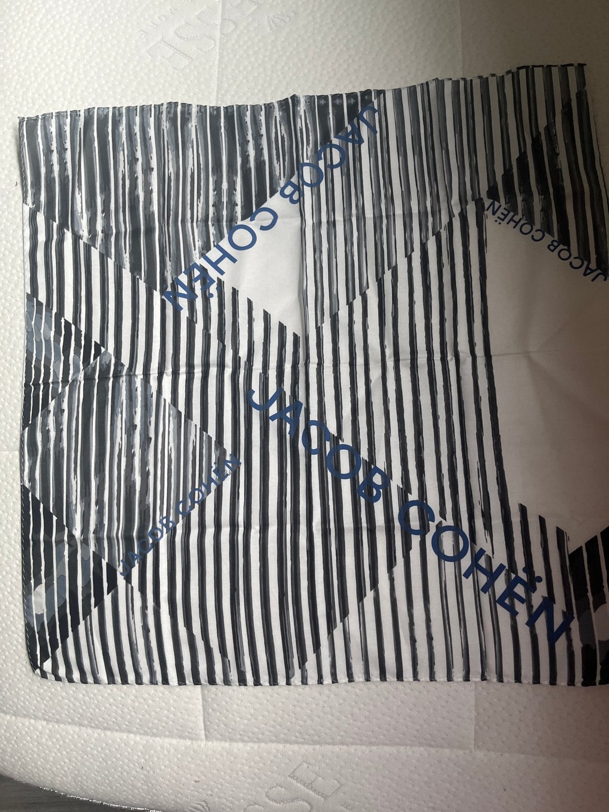 Jacob Cohen pochet - Zwart/Wit gestreept, Ophalen of Verzenden, Nieuw