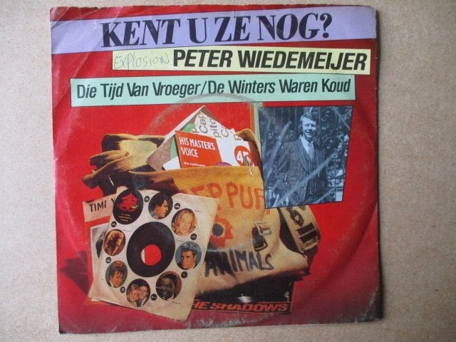 s0668 peter wiedemeijer - die tijd van toen, Ophalen, Gebruikt, 7 inch, Overige genres