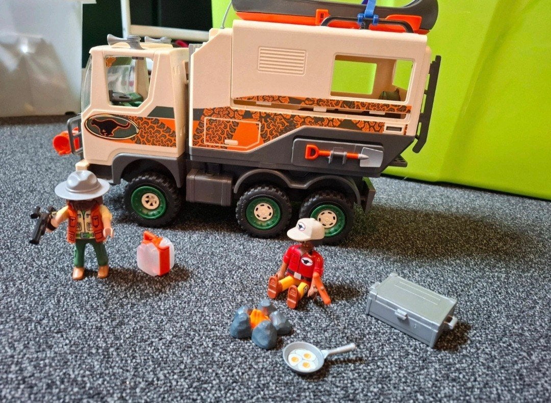 Playmobil Avonturentruck met figuren en accessoires, Wild life, Complete set, Voertuig, Ophalen of Verzenden